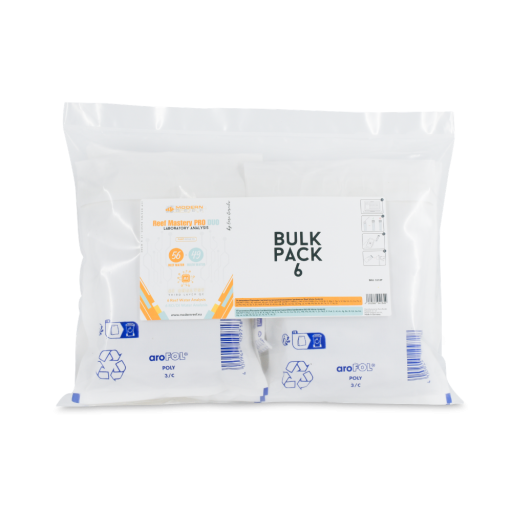 Reef Mastery PRO DUO 6-SET (6 Reef Water Analysis Pro + 6 RO/DI Water Analysis Pro)